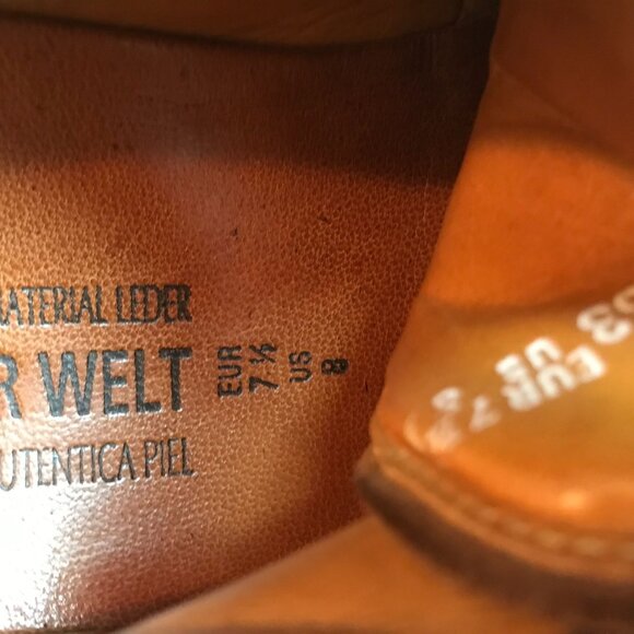 Mephisto Air Relax Goodyear Welt Brown Leather Shoes Mens Size 8 - Picture 8 of 13